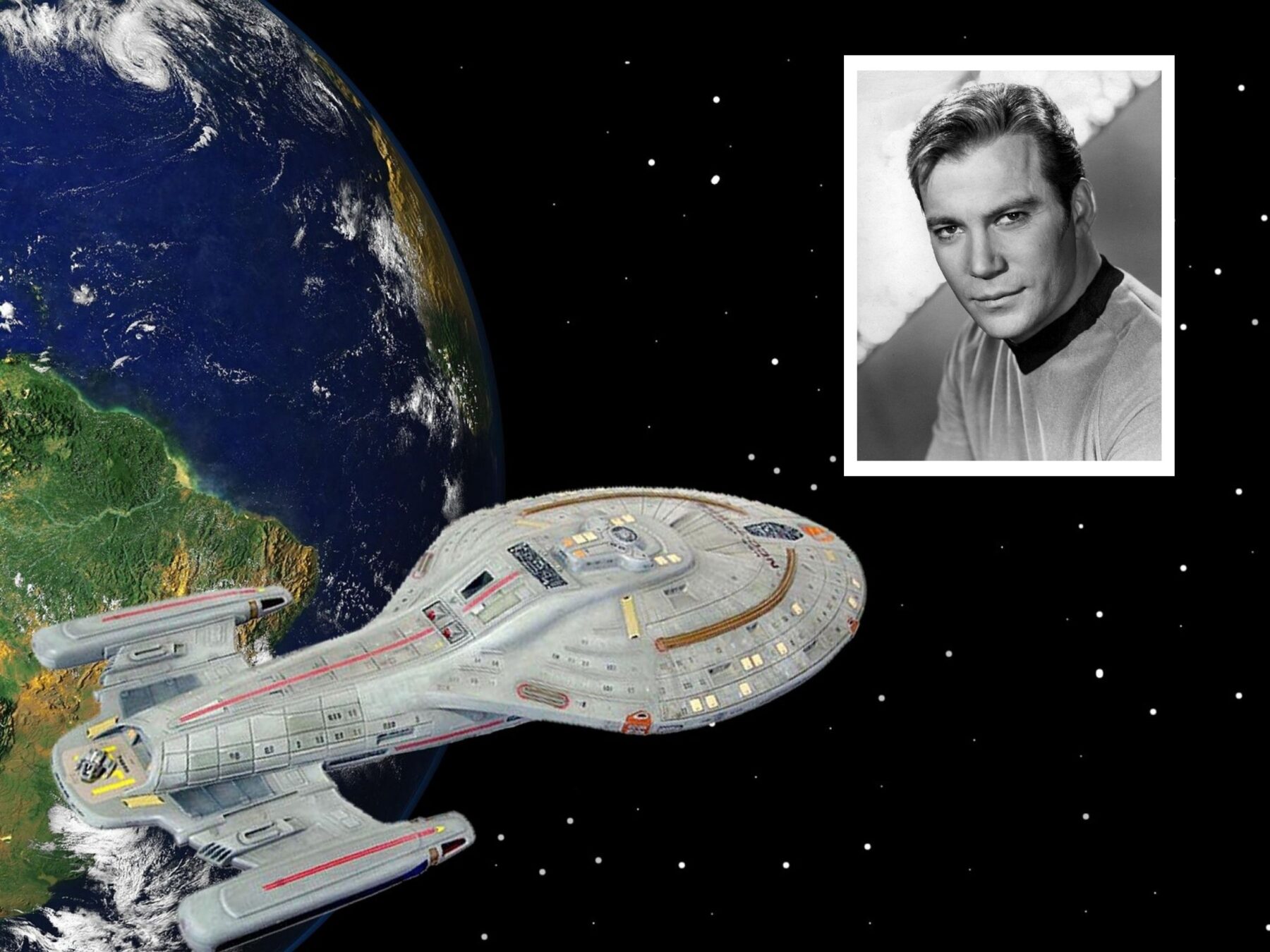 William Shatner Goes to Space Blue Origin