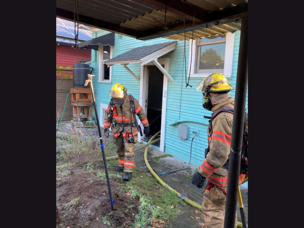 RIT team working on the scene