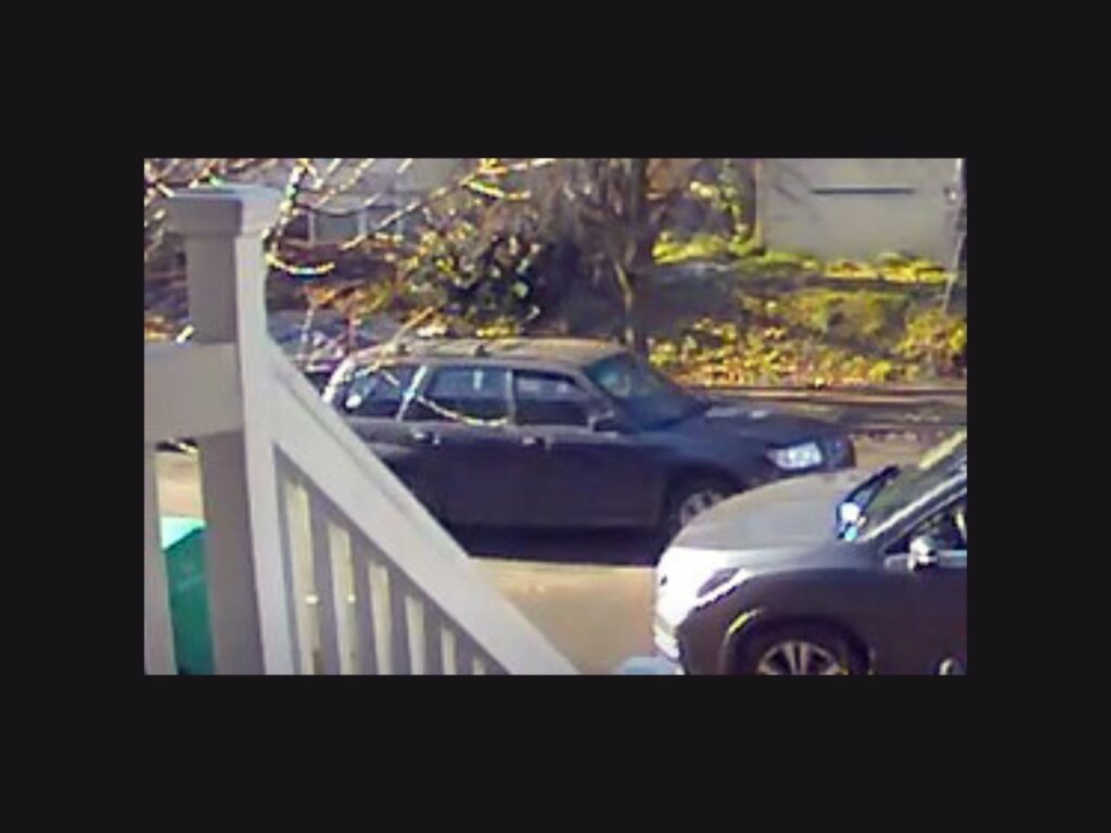 footage of possible witness car