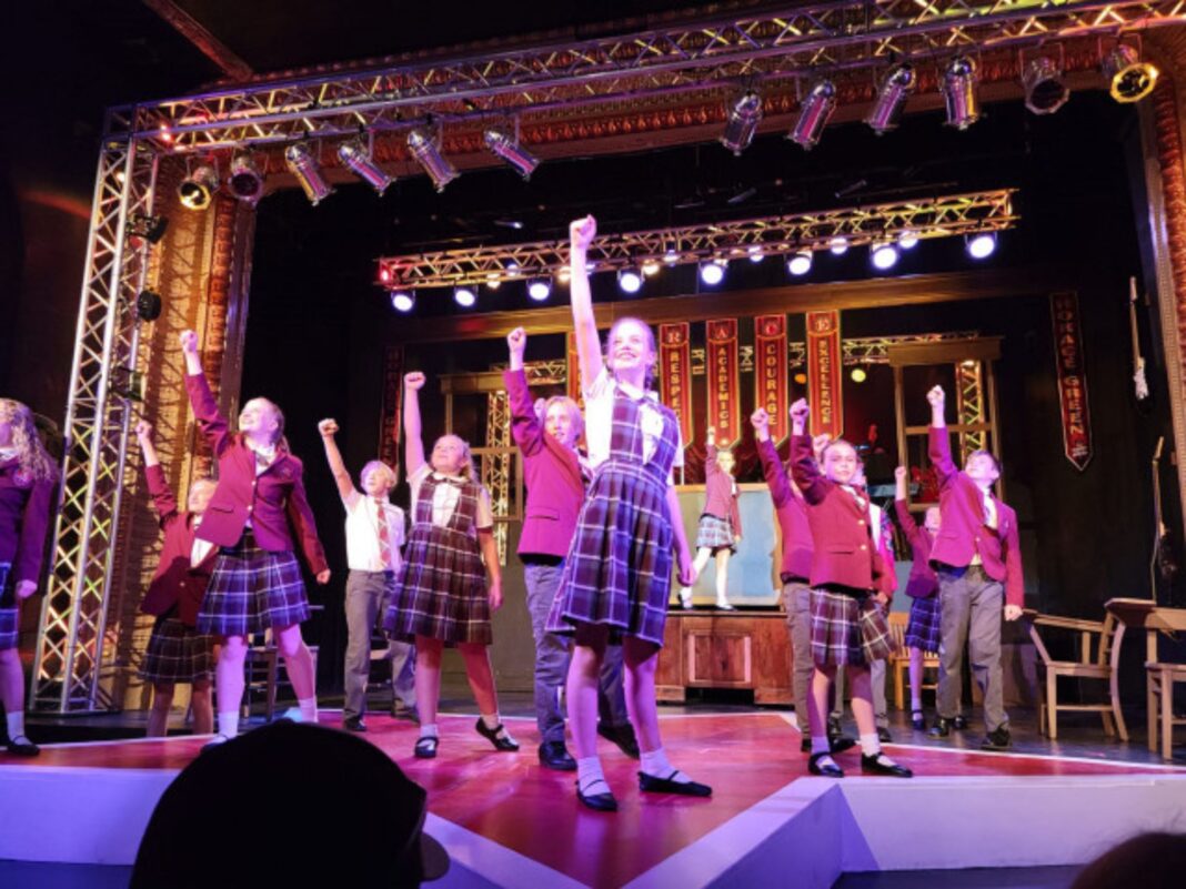 school of rock production funded by oregon cultural trust