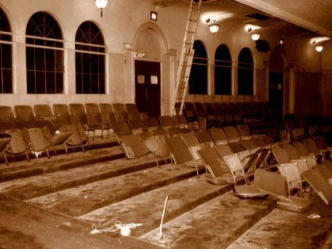 The old auditorium of the Liberty Theatre