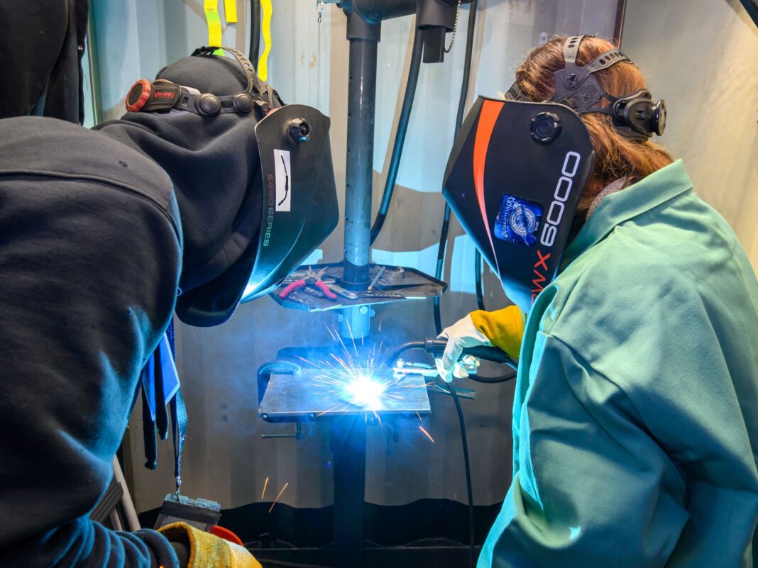 mobile welding training center trailer portland community college pcc