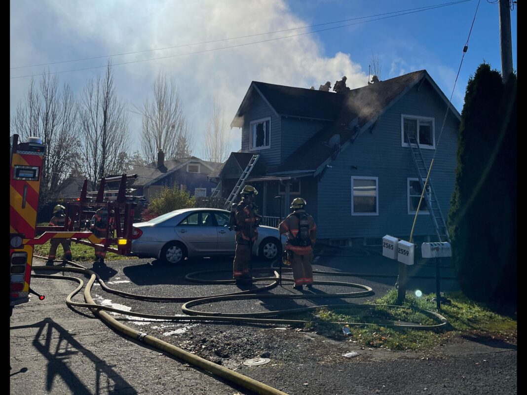 residential kitchen fire portland